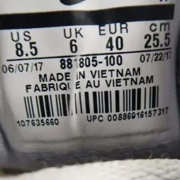 Nike Shoes Womens 8.5 Athletic Sneaker Flex Experience RN 6 Run Cross Train Grey - Picture 12 of 15